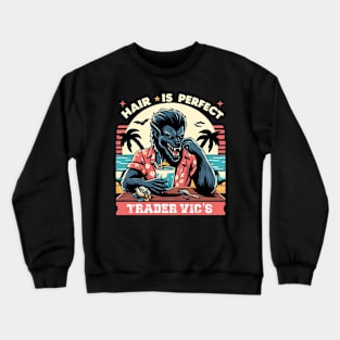 Werewolves of London Tee - Howlin' at the Urban Moon Crewneck Sweatshirt